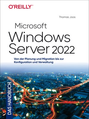 cover image of Microsoft Windows Server 2022 – Das Handbuch